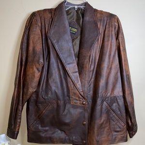 GENUINE LEATHER Argentina Jacket sz 44 (L)